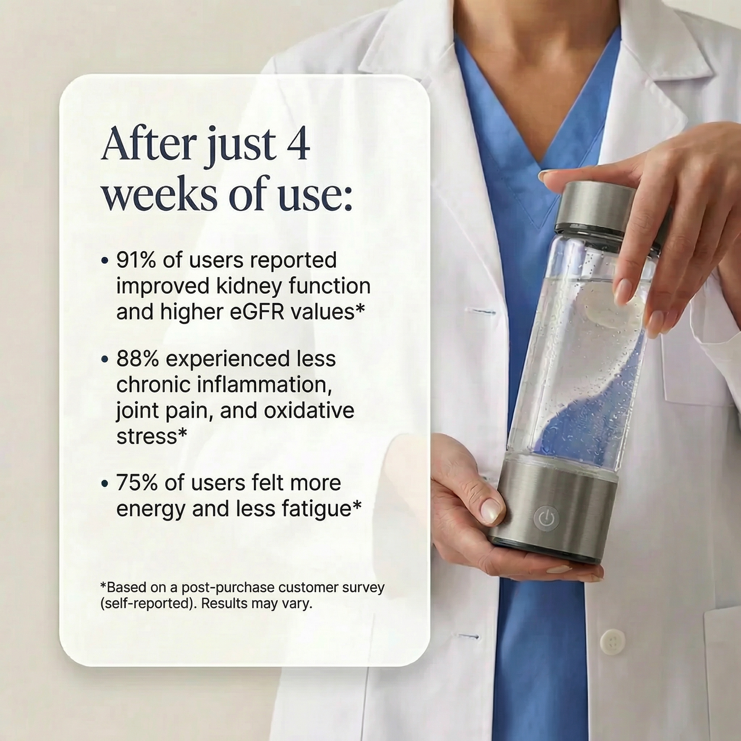 HydroBoost™ Hydrogen Water Bottle